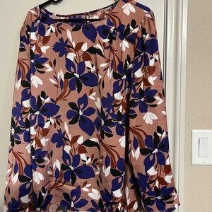 Liz Claiborne shirt new but tags were removed  by my tag sensitive daughter.